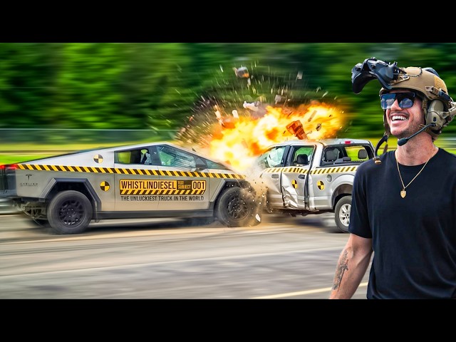 WhistlinDiesel Cybertruck Durability Test #3
