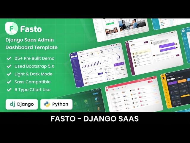 Fasto Django Admin Dashboard – WordPress Platform Review