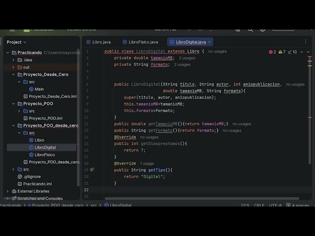 Library System in Java OOP from Scratch | Complete Project with Inheritance and Polymorphism