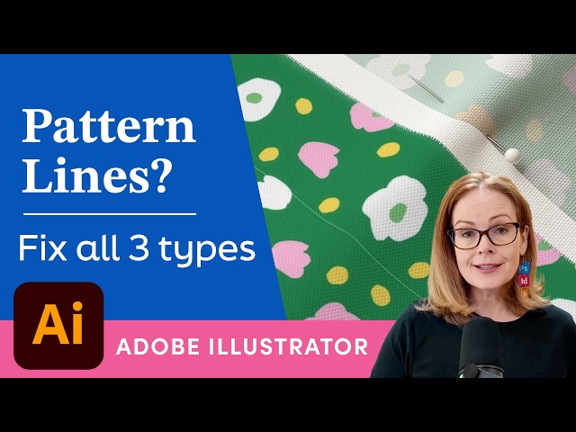White Lines in Illustrator Patterns? Here’s the Fix