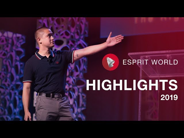 Thank you for attending ESPRIT World 2019