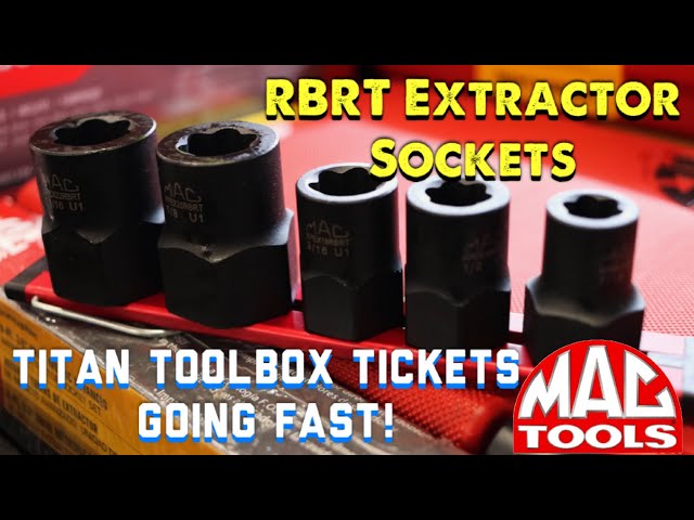 Mac Tools: RBRT Extractor Sockets and Titan Tickets Are Going FAST