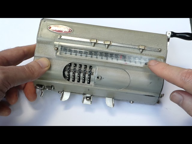 The Multifix E1R mechanical calculator