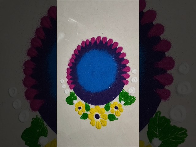 New year rangoli #shortvideo #indianculture #art #shortsviral #shorts