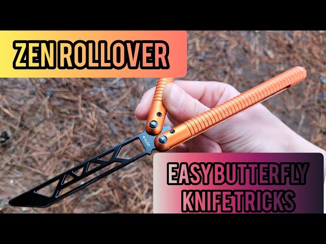 Zen Rollover Balisong Tutorial | EASY BUTTERFLY KNIFE TRICKS
