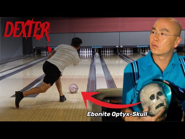 Trying out Masuka’s Bowling Ball from Dexter