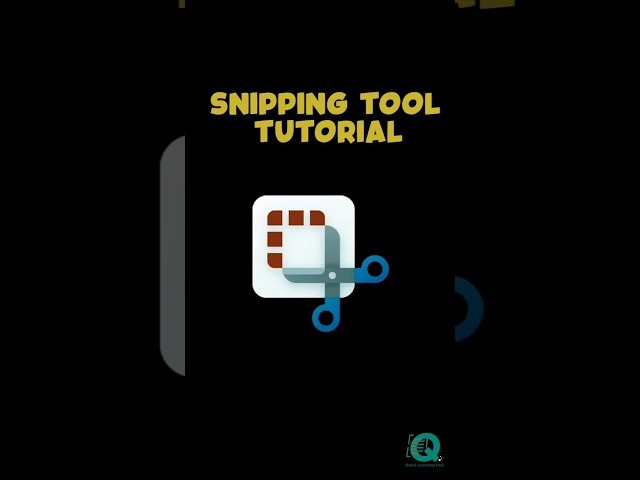 Windows Snipping Tool Tutorial: Capture Screens Like a Pro!