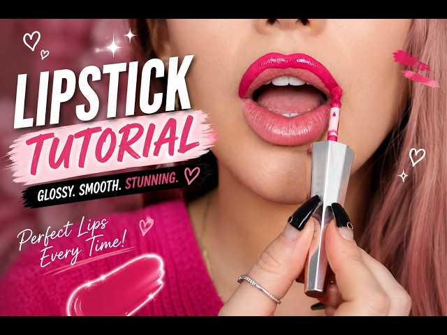 Amazing Lipstick Tutorial by CCClarke