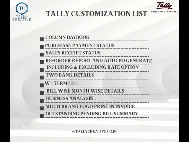 🔥 Customize Tally Like a Pro | Tally Prime Customization #tallycustomization #tally #viral #shorts