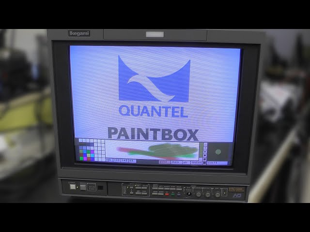 DL232 Ikegami HTM-1990R CRT Broadcast Monitor