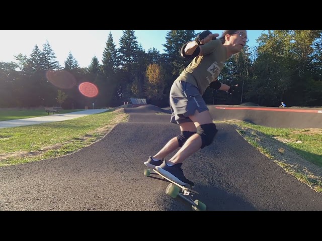 Sandy Oregon Skatepark Pump Track. Max Flex for Max Speed. Super Flow for theSuper Go!