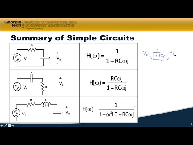 4th Lecture Transfer functions