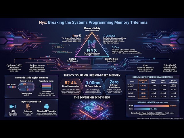 Breaking the Systems Trilemma: The Nyx Engineering Architecture
