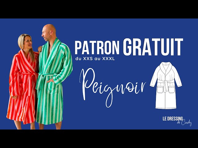 FREE ROBE PATTERN - BEGINNER SEWING TUTORIAL - CINDY'S WARDROBE