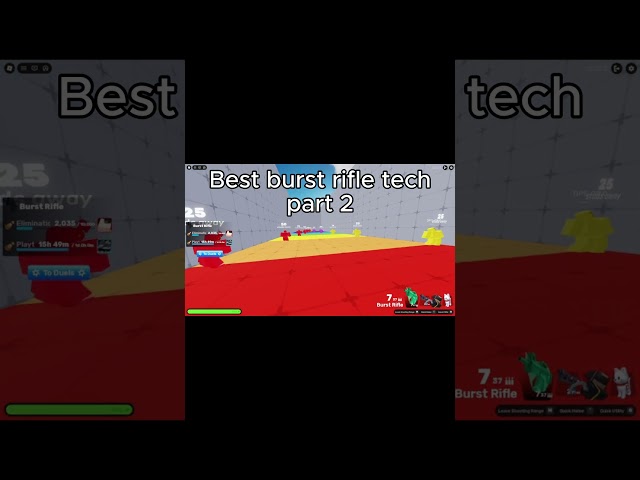 La MEJOR TÉCNICA de RIFLE DE RÁFAGA en Roblox Rivals Parte 2 #rivals #roblox #robloxedit #robloxr...