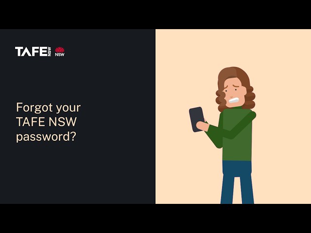 How to reset your TAFE NSW password