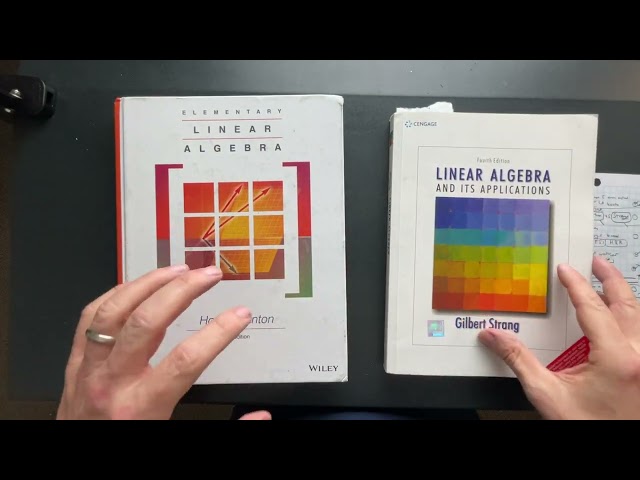 Linear Algebra Books for Self Study
