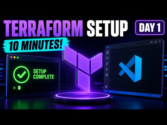 Terraform Setup in 10 Minutes! 🔥 Windows + Mac Complete Guide in Telugu | Day 1