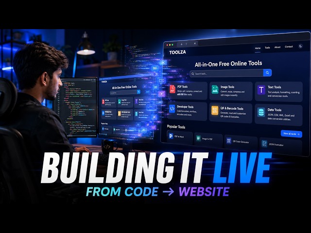 I’m Building a FULL-STACK SaaS Website With AI LIVE 🤯 | Vibe Coding From Scratch (2026)
