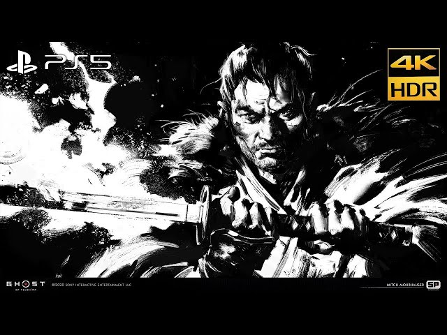 Ghost of Tsushima - PS5 - 4K - HDR -120Hz - Gameplay