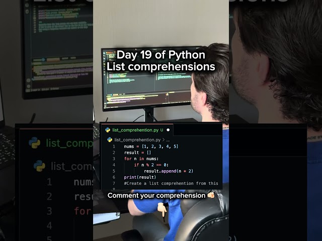Day 19 of learning python until i get a job #pythontutorial #pythonforeverybody #pythonchallenge