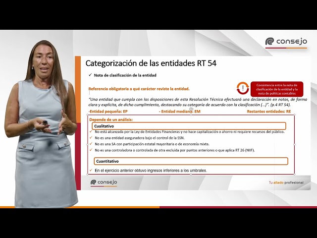 Categorization of entities RT 54