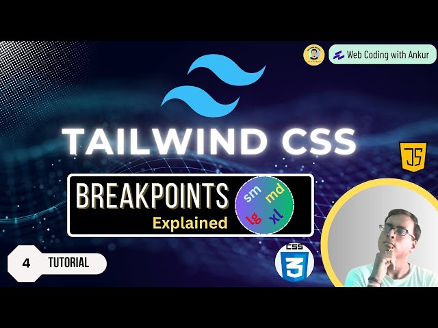 Tailwind CSS Tutorial Hindi #4  Tailwind CSS Breakpoints Explained with Examples (Hindi)