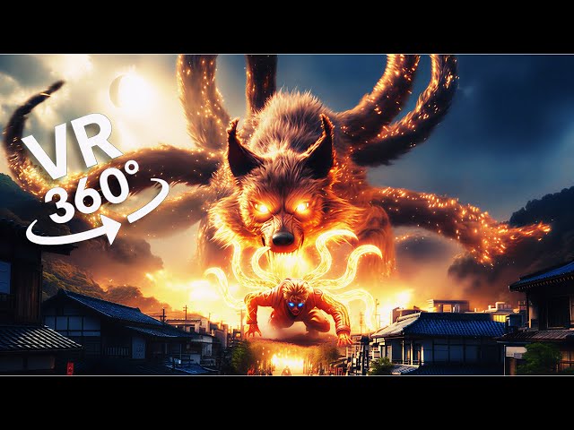 Naruto Shippuden VR 360° | The Nine Tails Awakens… Who Appears Next?