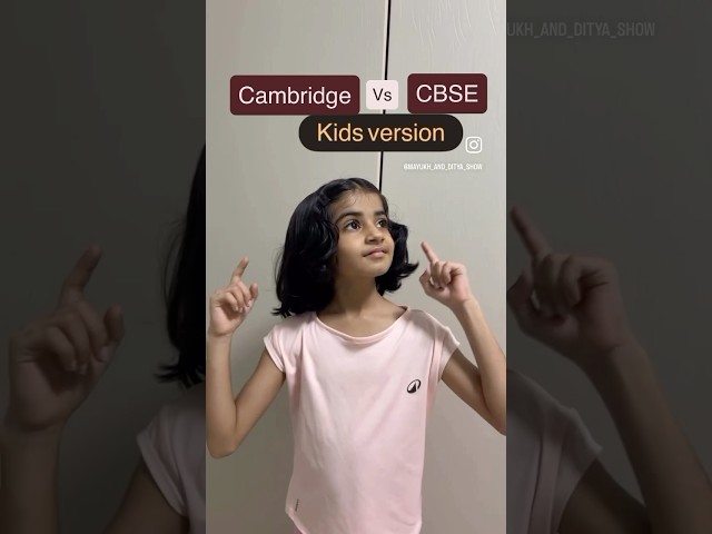 Cambridge Vs CBSE | best syllabus for kids | explained in simple terms