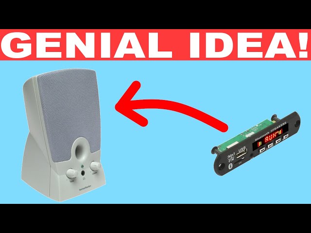 Como Ponerle Bluetooth a Cualquier Bocina con Simple Truco!