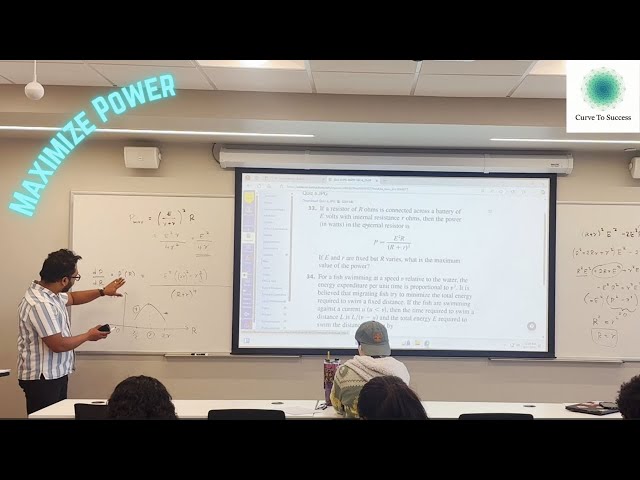 Maximize power- Calculus Optimization #calculus #maths