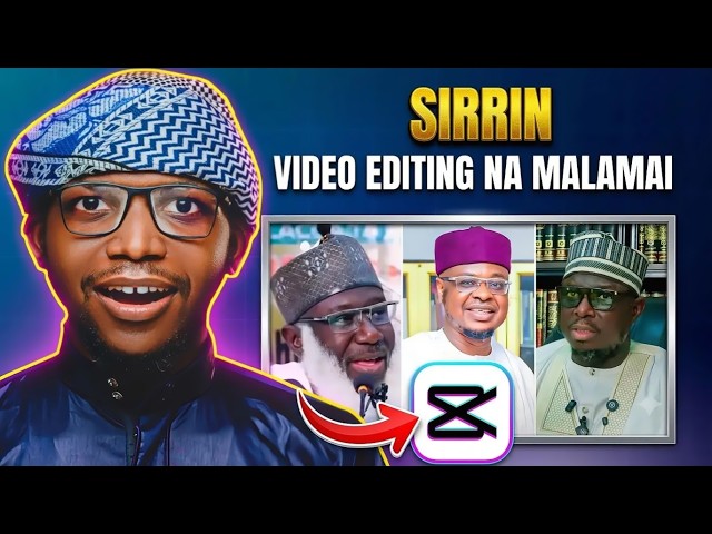 Yadda Ake Editing Bidiyon Malamai Cikin Sauƙi | Edit Islamic Videos Like a Pro| CapCut Editing