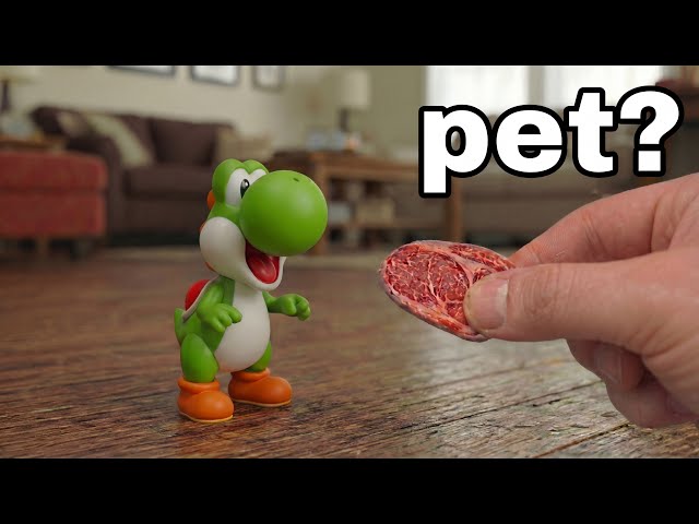 I Simulated Yoshi (The Super Mario Galaxy - Yoshi First Look)
