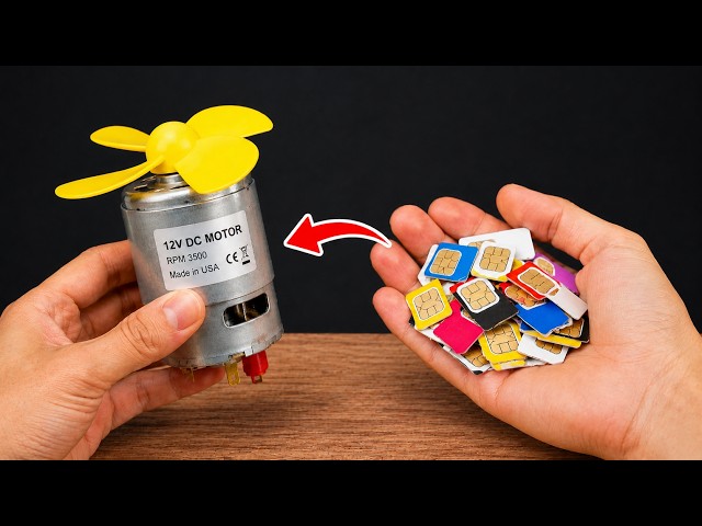 No WIFI Needed! Put SIM Card in a 12V Motor is Great Idea!