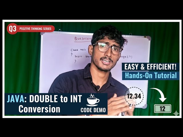 How to Convert Double to Int in Java | Java Type Casting Guide