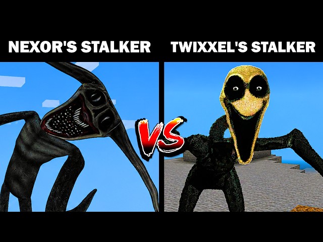 Twixxel's Stalker vs Nexor's Stalker in Minecraft - Which One Is Better?