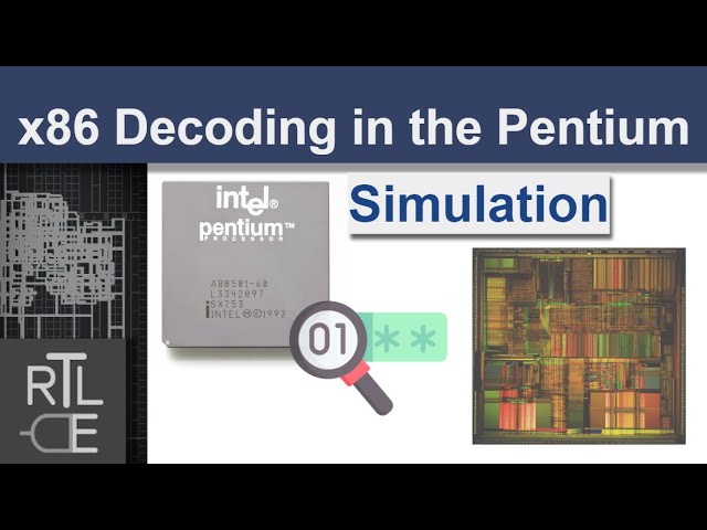 x86 Decoding Simulation in the Pentium P5