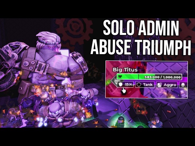 2026 Admin Abuse Live Event gameplay | Tower Defense Simulator