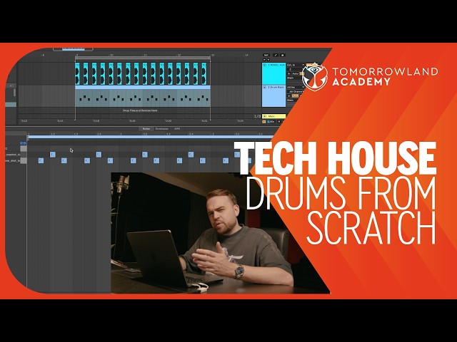 How to Make Tech House Drums from Scratch | Tech House Production Tutorial