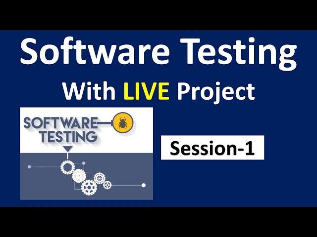 Manual Testing with Live Project | Session-1
