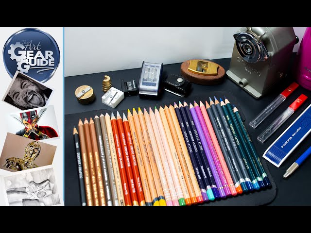 The Best Sharpeners For Soft and Hard Cored Colored Pencils Including Graphite Pencils