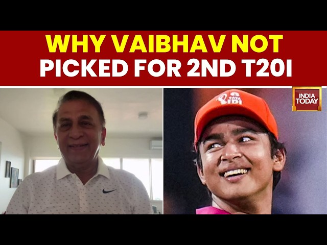 Sunil Gavaskar Speaks On Vaibhav Sooryavanshi | India Vs Ireland | T20I | Cricket | Indian Team