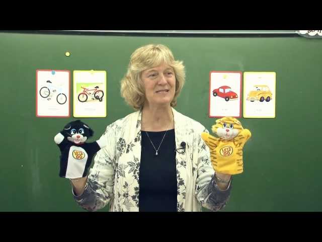 Using puppets to get children talking in English
