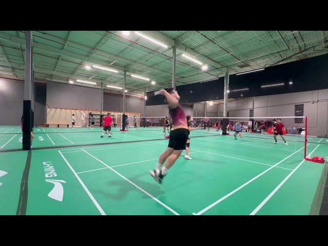Badminton at MBPC | highlights | mixed doubles | Fuk & Jenny vs Tony & Kelly 🏸🫶