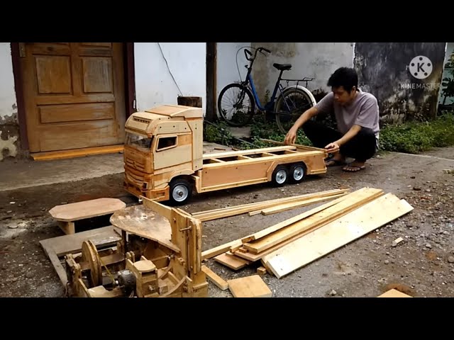 Membuat miniatur truk - part 4