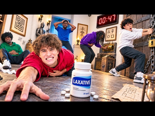 Escape Room, But We Took Laxatives!