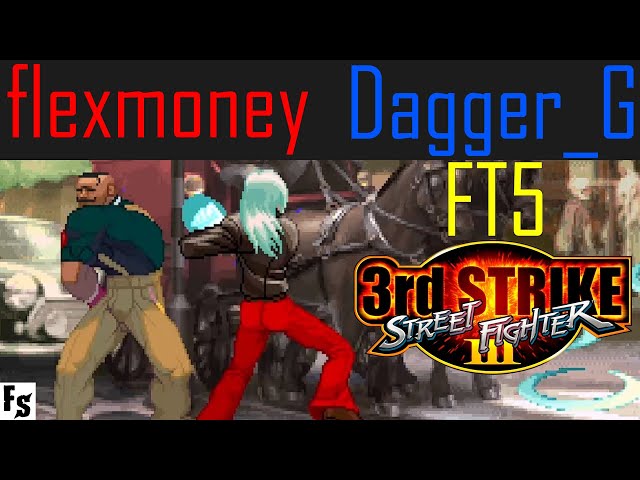 Street Fighter III: Third Strike - flexmoney [Dudley] vs Dagger_G [Remy] (Fightcade FT5)