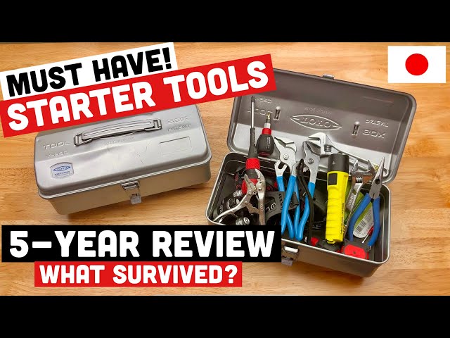 Japanese Tools & Tool-Boxes 🇯🇵 5-Year Review