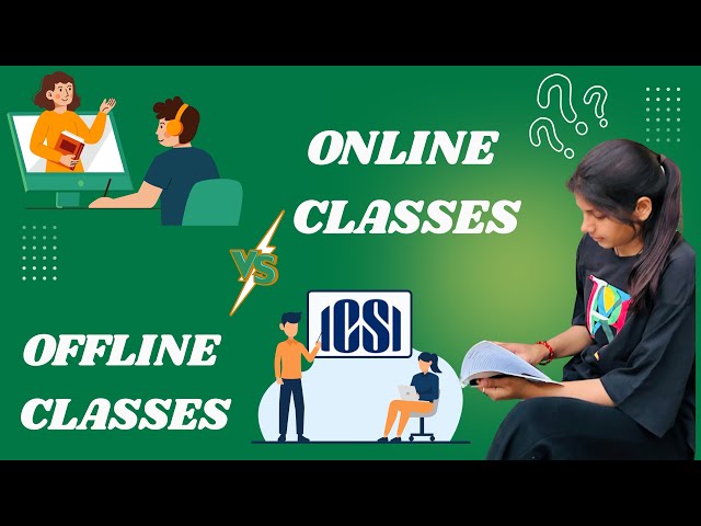Online Classes vs Offline Classes🤯 | Which is Better for You? @CSTanujaBishnoi