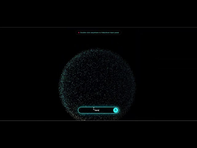3D Particle Globe | Creative Coding with JavaScript